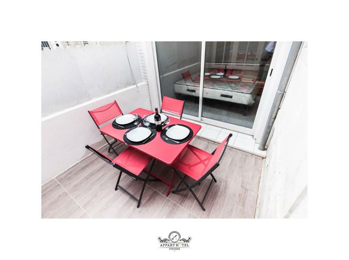 Apartment La T2 40m2 Avec Terrasse 1ch-4pers Poitiers